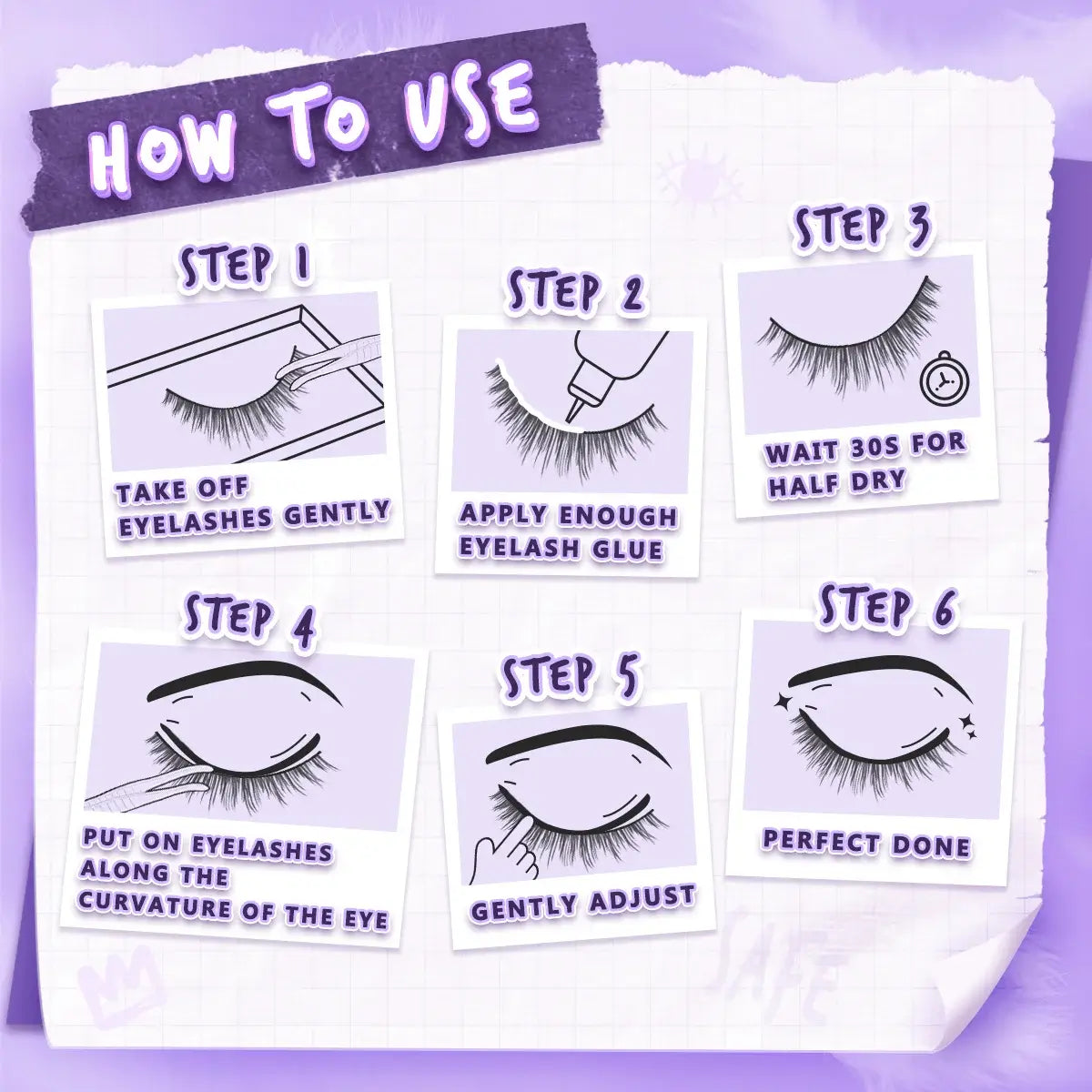 Ireneda Dazzle False Eyelash