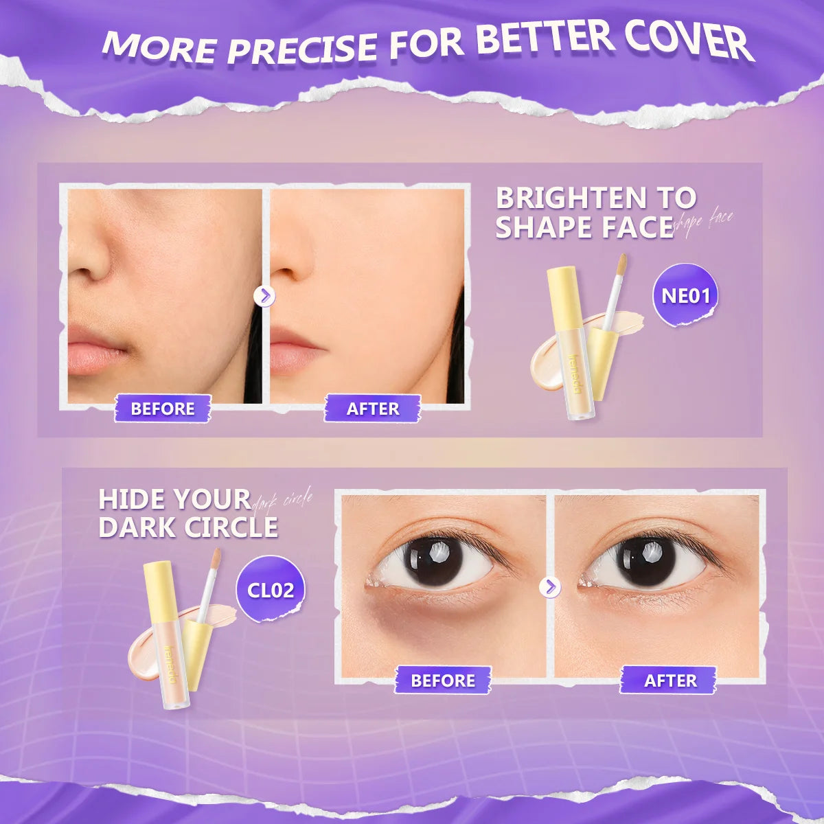 Ireneda Trust Me Concealer – full-coverage, lightweight, long-lasting concealer for flawless skin. Crease-proof, hydrating, and non-cakey formula. Halal, vegan, and cruelty-free makeup in Pakistan.