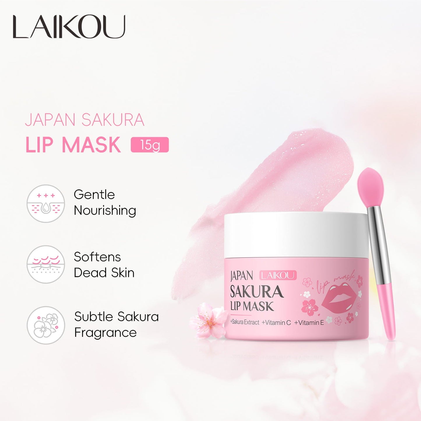 LAIKOU Japan Sakura Lip Mask | 15g