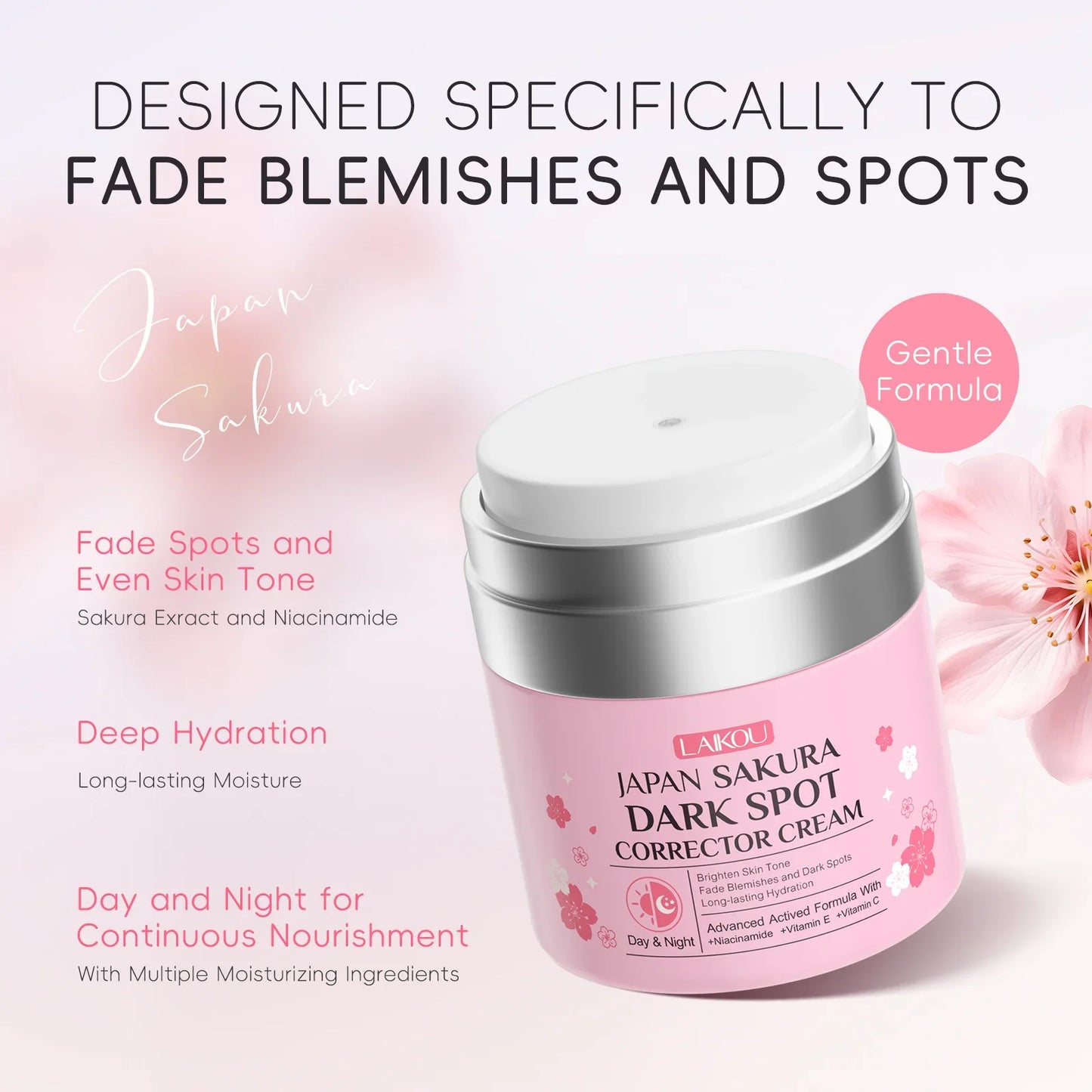 LAIKOU Japan Sakura Dark Spot Corrector Cream | 50g