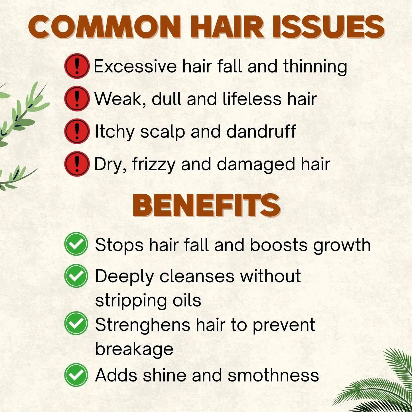 Strength & Shine Hair Growth Organic Shampoo | 200 ml
