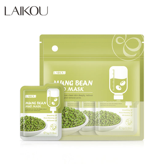 LAIKOU Mung Bean Mud Mask (PACK OF 5)