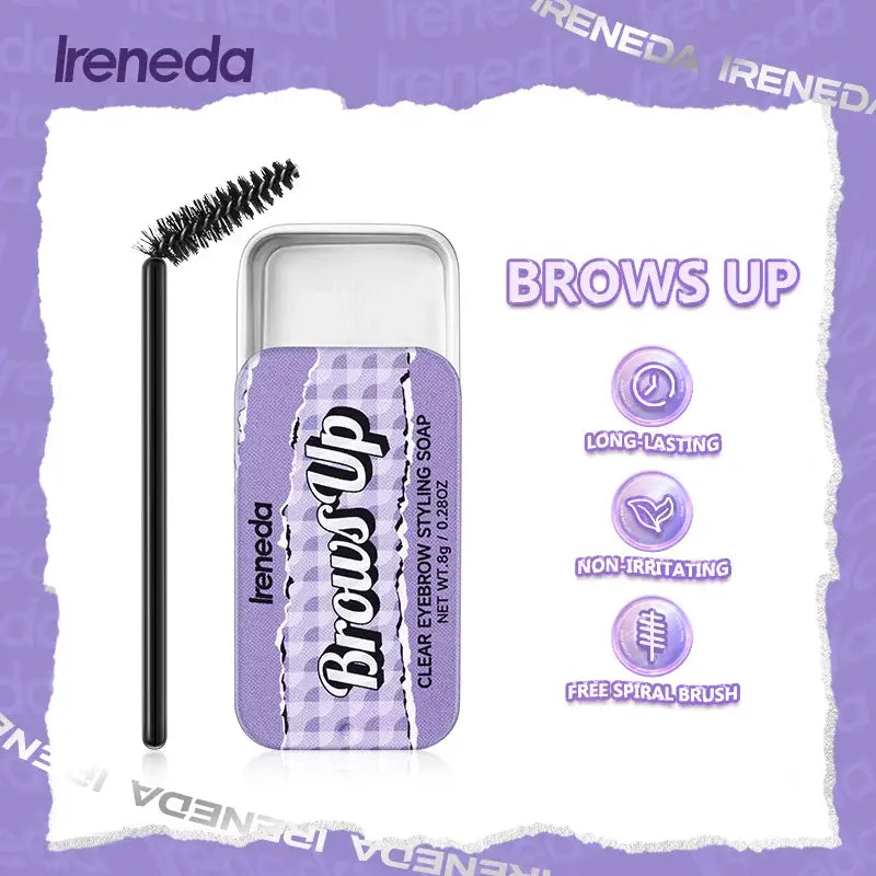 Ireneda Brows Up Clear Eyebrow Styling Soap