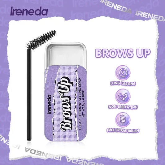 Ireneda Brows Up Clear Eyebrow Styling Soap