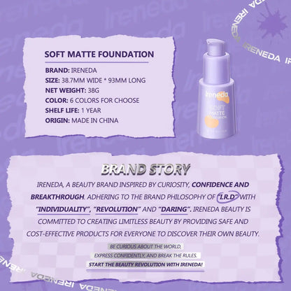Ireneda Soft Matte Foundation