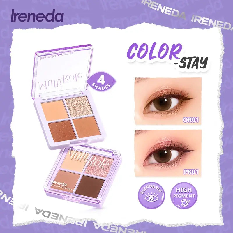 Ireneda Color-Stay Pocket Palette