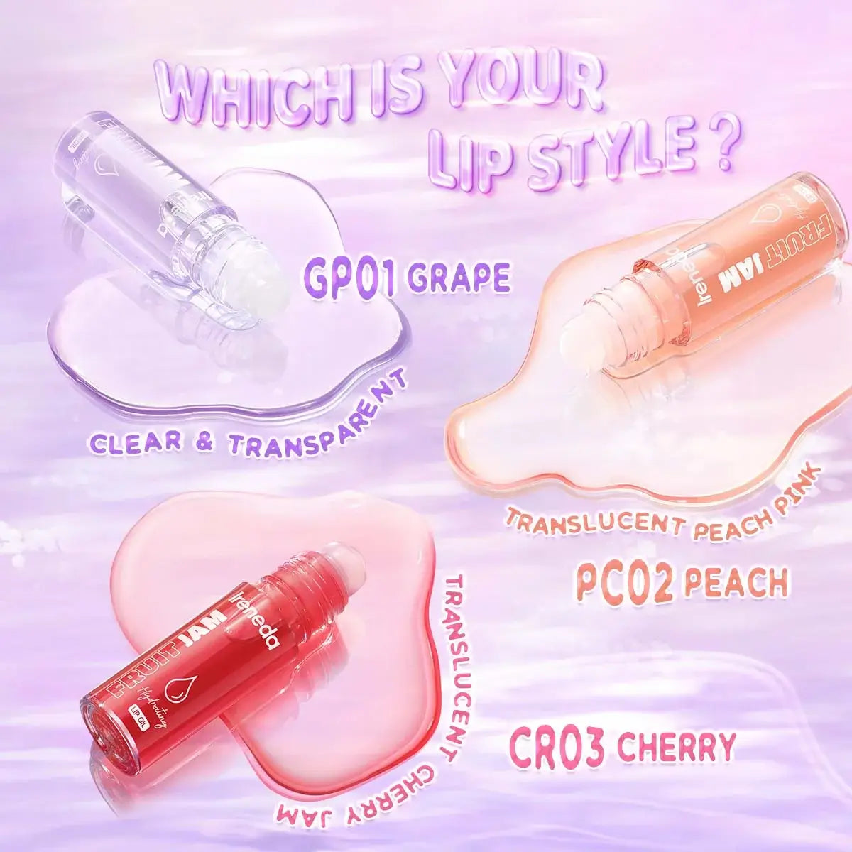 Ireneda Fruit Jam Hydrating Lip Oil