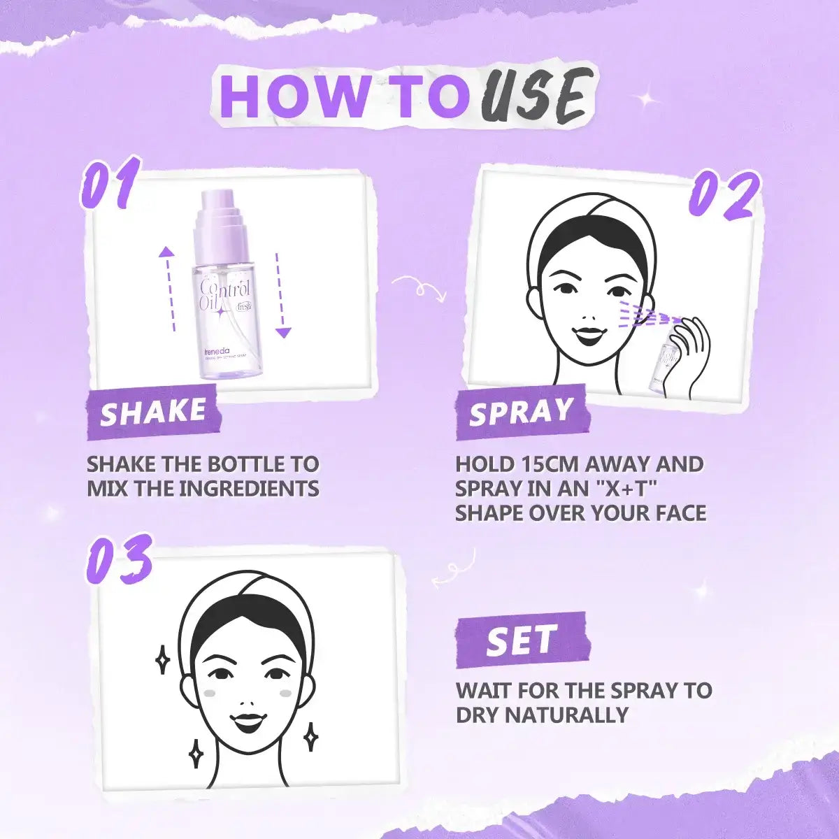 Ireneda Sealing Off Setting Spray for Oil Control