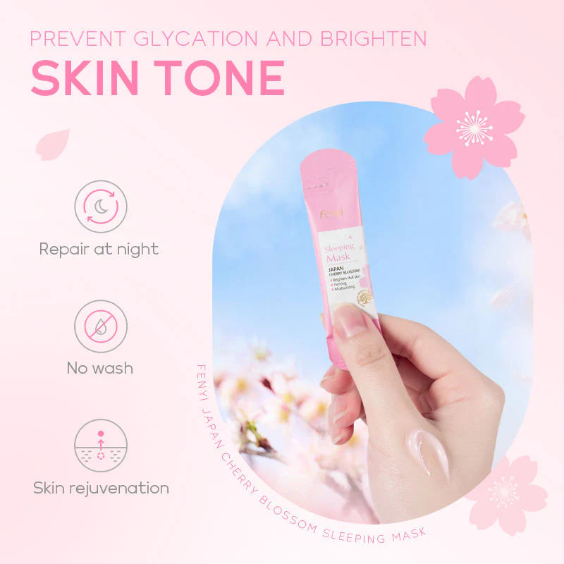 FENYI Cherry Blossom Sleeping Mask (PACK OF 5)