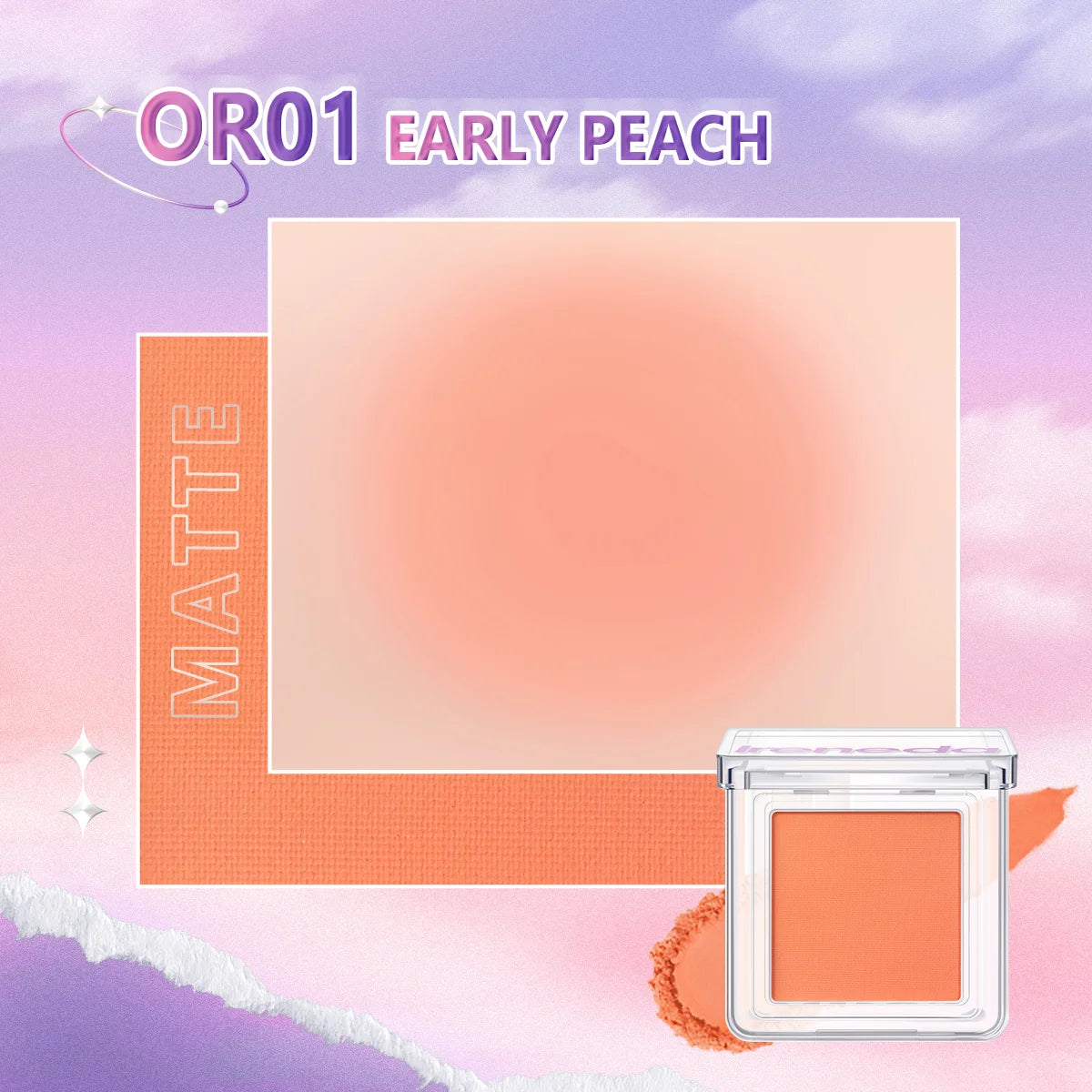 Ireneda Crush Crush Powder Blush – lightweight, blendable, highly pigmented, and long-lasting. Silky-smooth, non-chalky formula for a natural flush. Halal, vegan, and cruelty-free makeup in Pakistan.