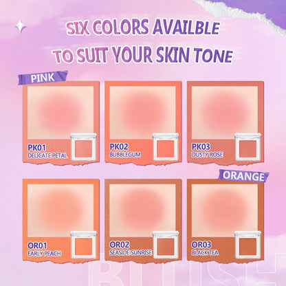 Ireneda Crush Crush Powder Blush – lightweight, blendable, highly pigmented, and long-lasting. Silky-smooth, non-chalky formula for a natural flush. Halal, vegan, and cruelty-free makeup in Pakistan.