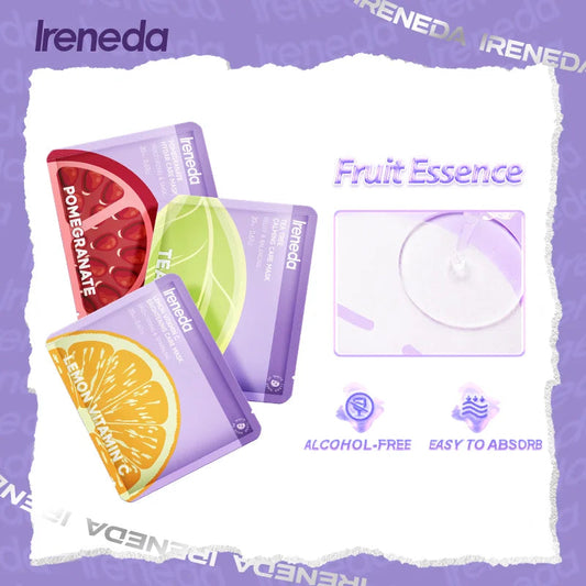 Ireneda Facial Care Masks – deep cleansing, hydrating, and brightening skincare masks for a refreshed, glowing complexion. Suitable for all skin types. Halal, vegan, and cruelty-free skincare in Pakistan.