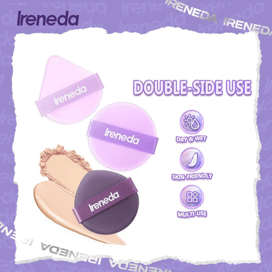 Ireneda Flawless Face Makeup Cushion Puff – ultra-soft, high-density beauty puff for flawless foundation & powder blending. Halal, vegan & cruelty-free makeup tool in Pakistan.