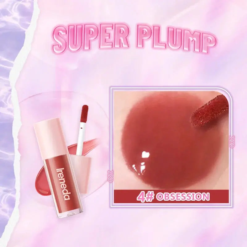 Ireneda Hi-Shine Lip Gloss – ultra-hydrating, high-shine, non-sticky formula for plump, glossy lips. Available in sheer and pigmented shades. Halal, vegan, and cruelty-free makeup in Pakistan.