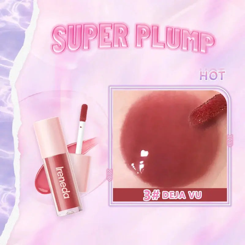 Ireneda Hi-Shine Lip Gloss – ultra-hydrating, high-shine, non-sticky formula for plump, glossy lips. Available in sheer and pigmented shades. Halal, vegan, and cruelty-free makeup in Pakistan.