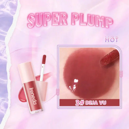 Ireneda Hi-Shine Lip Gloss – ultra-hydrating, high-shine, non-sticky formula for plump, glossy lips. Available in sheer and pigmented shades. Halal, vegan, and cruelty-free makeup in Pakistan.