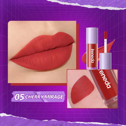 Ireneda Matte Liquid Lipstick – ultra-pigmented, long-lasting, transfer-proof, and lightweight formula. Comfortable matte finish for bold lips. Halal, vegan, and cruelty-free makeup in Pakistan.