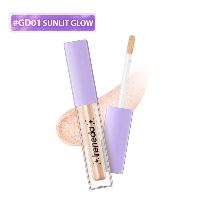 Ireneda Shimmery Party Liquid Eyeshadow – ultra-glittery, long-lasting, crease-proof liquid eyeshadow for dazzling eye makeup. Lightweight, quick-drying, and blendable. Halal, vegan, and cruelty-free makeup in Pakistan.