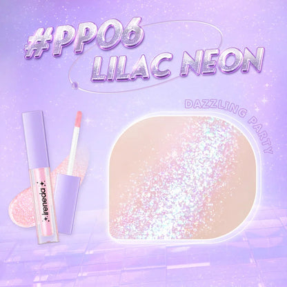 Ireneda Shimmery Party Liquid Eyeshadow – ultra-glittery, long-lasting, crease-proof liquid eyeshadow for dazzling eye makeup. Lightweight, quick-drying, and blendable. Halal, vegan, and cruelty-free makeup in Pakistan.