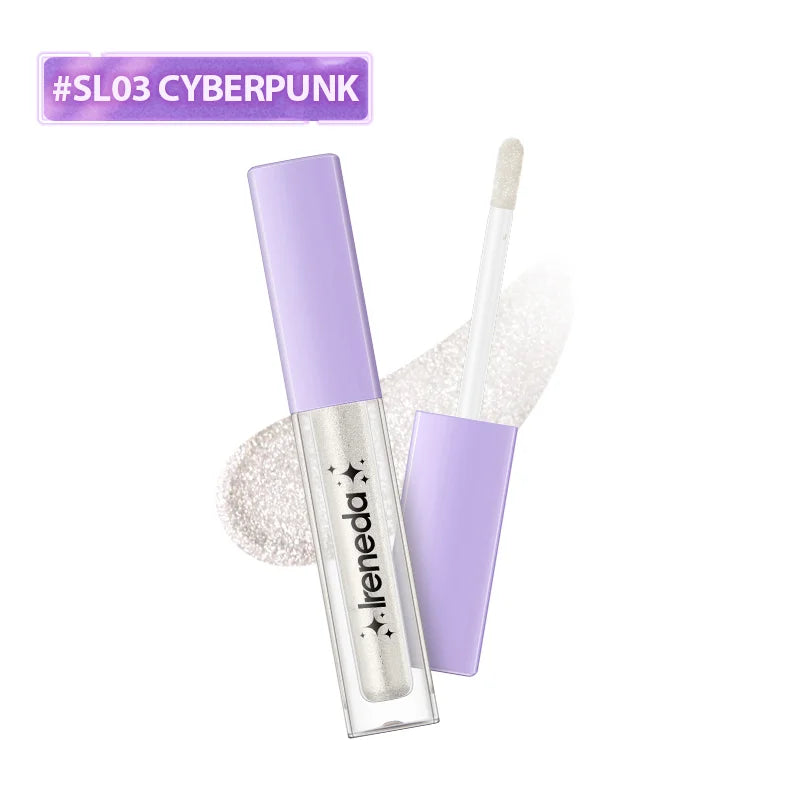 Ireneda Shimmery Party Liquid Eyeshadow – ultra-glittery, long-lasting, crease-proof liquid eyeshadow for dazzling eye makeup. Lightweight, quick-drying, and blendable. Halal, vegan, and cruelty-free makeup in Pakistan.