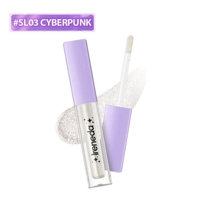 Ireneda Shimmery Party Liquid Eyeshadow – ultra-glittery, long-lasting, crease-proof liquid eyeshadow for dazzling eye makeup. Lightweight, quick-drying, and blendable. Halal, vegan, and cruelty-free makeup in Pakistan.