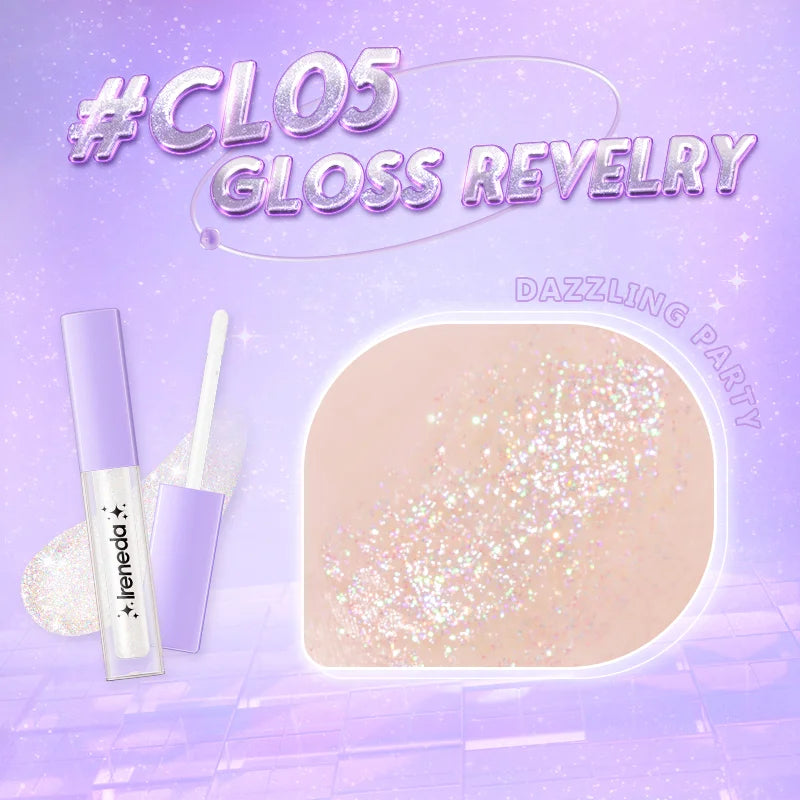 Ireneda Shimmery Party Liquid Eyeshadow – ultra-glittery, long-lasting, crease-proof liquid eyeshadow for dazzling eye makeup. Lightweight, quick-drying, and blendable. Halal, vegan, and cruelty-free makeup in Pakistan.