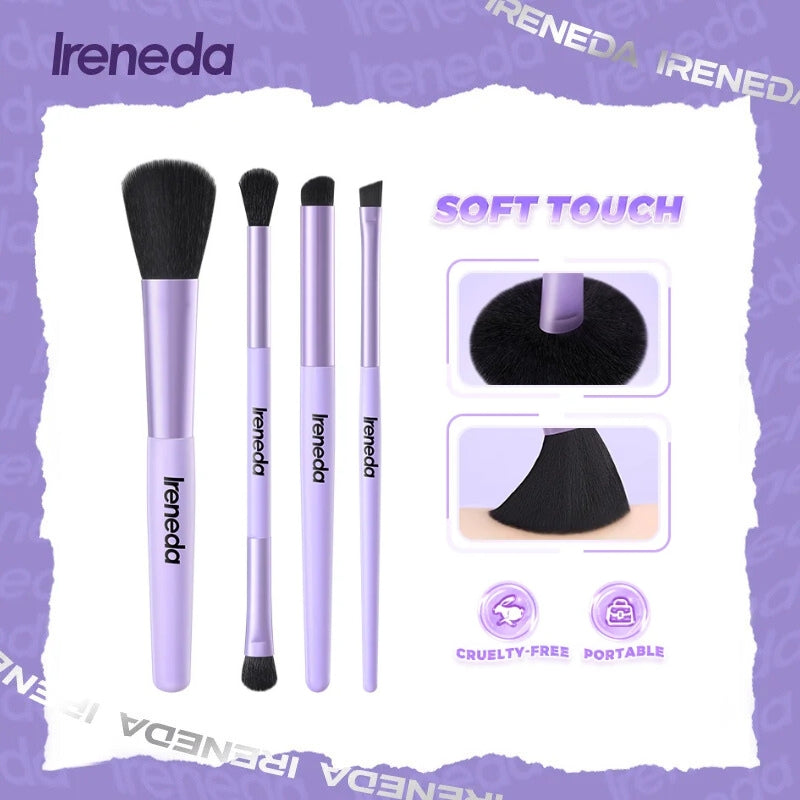 Ireneda Soft Touch Makeup Brush – ultra-soft, high-quality brush for flawless blending of foundation, powder & blush. Halal, vegan & cruelty-free beauty tool in Pakistan.