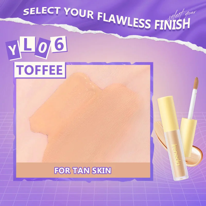 Ireneda Trust Me Concealer – full-coverage, lightweight, long-lasting concealer for flawless skin. Crease-proof, hydrating, and non-cakey formula. Halal, vegan, and cruelty-free makeup in Pakistan.
