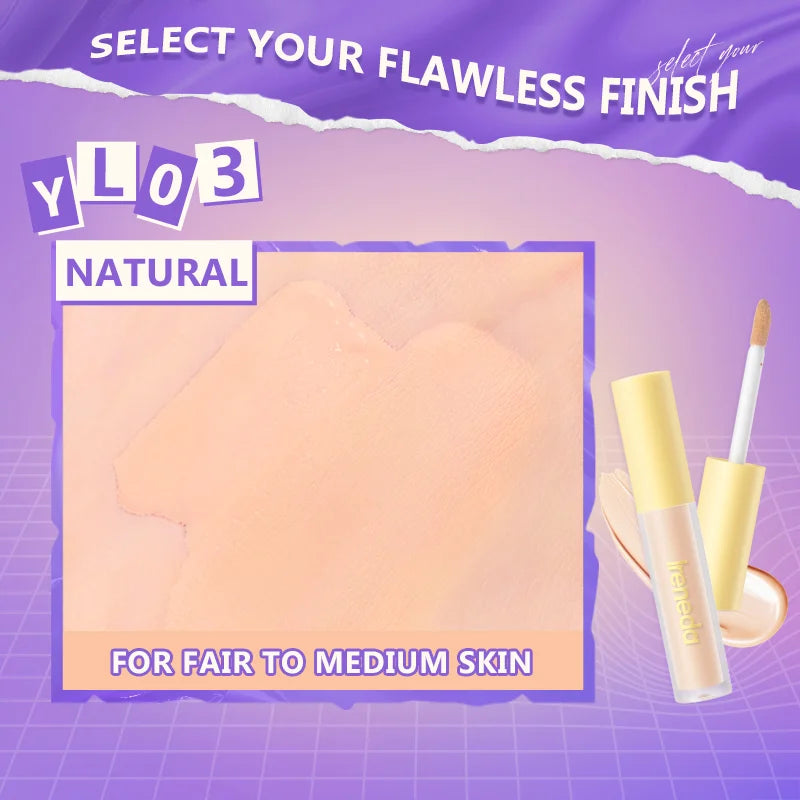 Ireneda Trust Me Concealer – full-coverage, lightweight, long-lasting concealer for flawless skin. Crease-proof, hydrating, and non-cakey formula. Halal, vegan, and cruelty-free makeup in Pakistan.