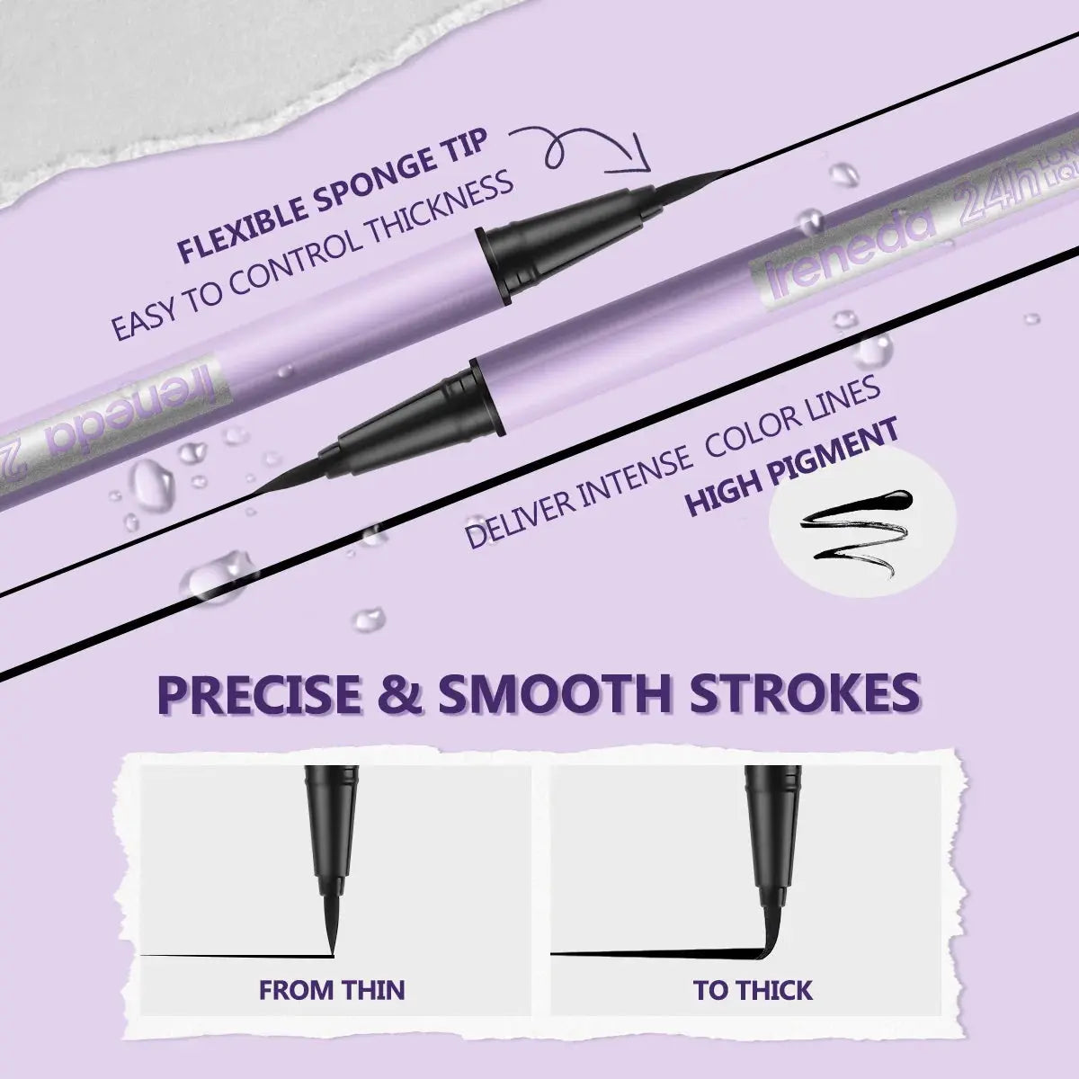 Ireneda Waterproof Eyeliner – Smudge-Proof, Long-Lasting Liquid Liner in Pakistan
Best Eyeliner in Pakistan – Ultra-Pigmented, Fast-Drying and Sweat-Resistant Formula
Ireneda Precision Glide Eyeliner – Perfect for Winged and Bold Eye Looks
Affordable Waterproof Eyeliner in Pakistan – No Smudging, No Fading
Ireneda Smudge-Proof Liquid Eyeliner – Easy to Apply and Long-Lasting Wear
Best Eyeliner for Oily Lids – Waterproof, Vegan and Halal Formula in Pakistan
Ireneda Ultra Black Eyeliner – Buy Online with Fast