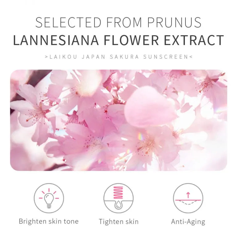 Laikou Japan Sakura Face Sunscreen SPF50 PA+++ | 50g