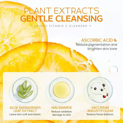 LAIKOU Vitamin C Whitening Cleanser | 50g