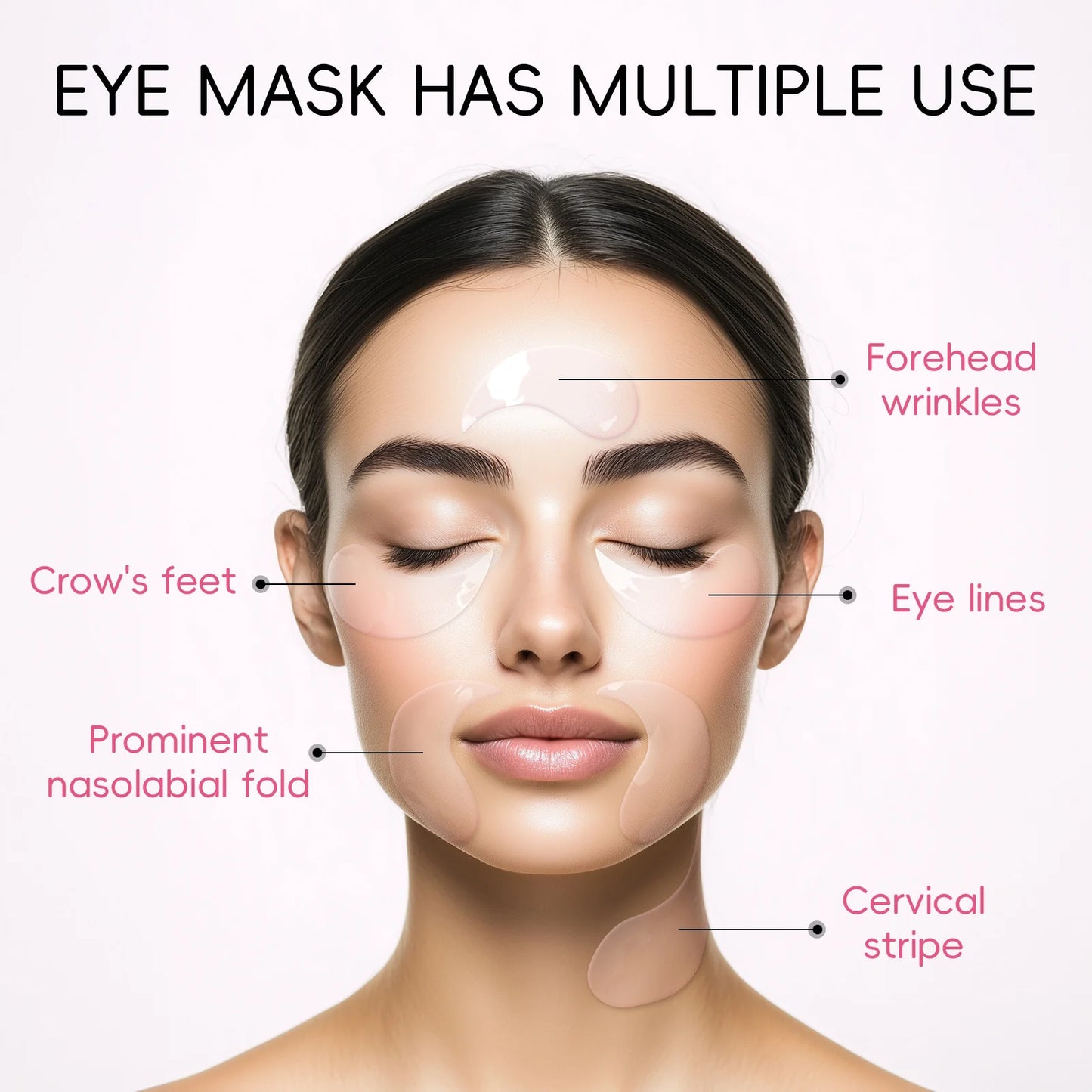 LAIKOU Japan Sakura Eye Mask | 70g/ 50 Pieces