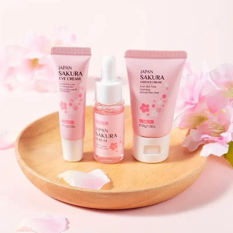 LAIKOU Japan Sakura Skincare 3 Pieces Set
