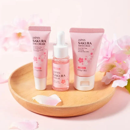 LAIKOU Japan Sakura Skincare 3 Pieces Set