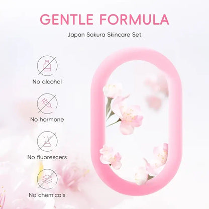 LAIKOU Japan Sakura Skincare 3 Pieces Set