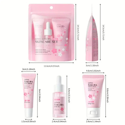 LAIKOU Japan Sakura Skincare 3 Pieces Set