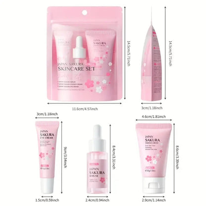 LAIKOU Japan Sakura Skincare 3 Pieces Set