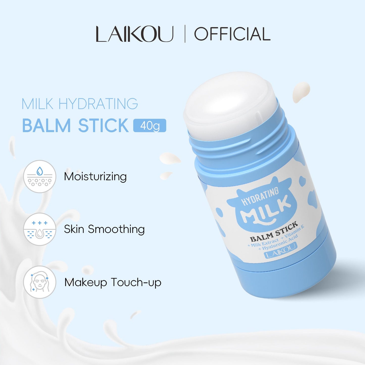 LAIKOU Milk Hydrating Balm Stick | 40g