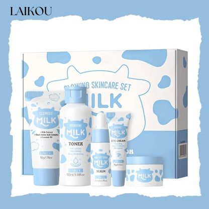 LAIKOU Milk Glowing Skincare Set