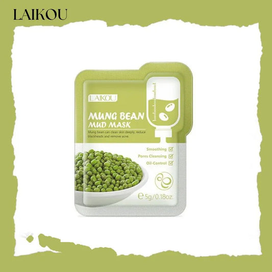 LAIKOU Mung Bean Mud Mask (PACK OF 5)