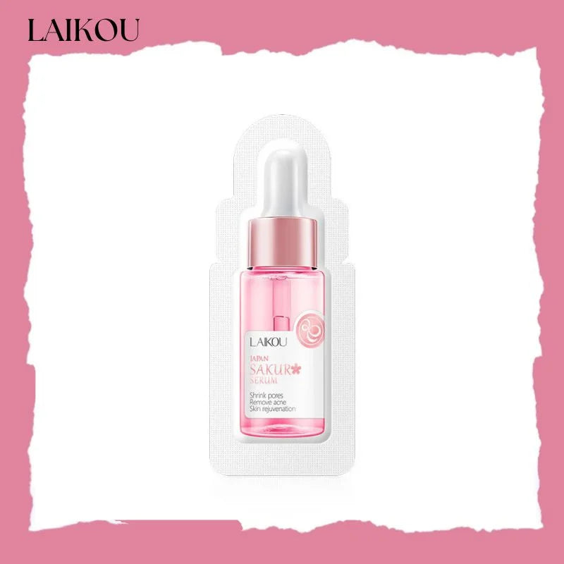 LAIKOU Skin Care Facial Whitening Sakura Face Serum | 1ML (PACK OF 5)
