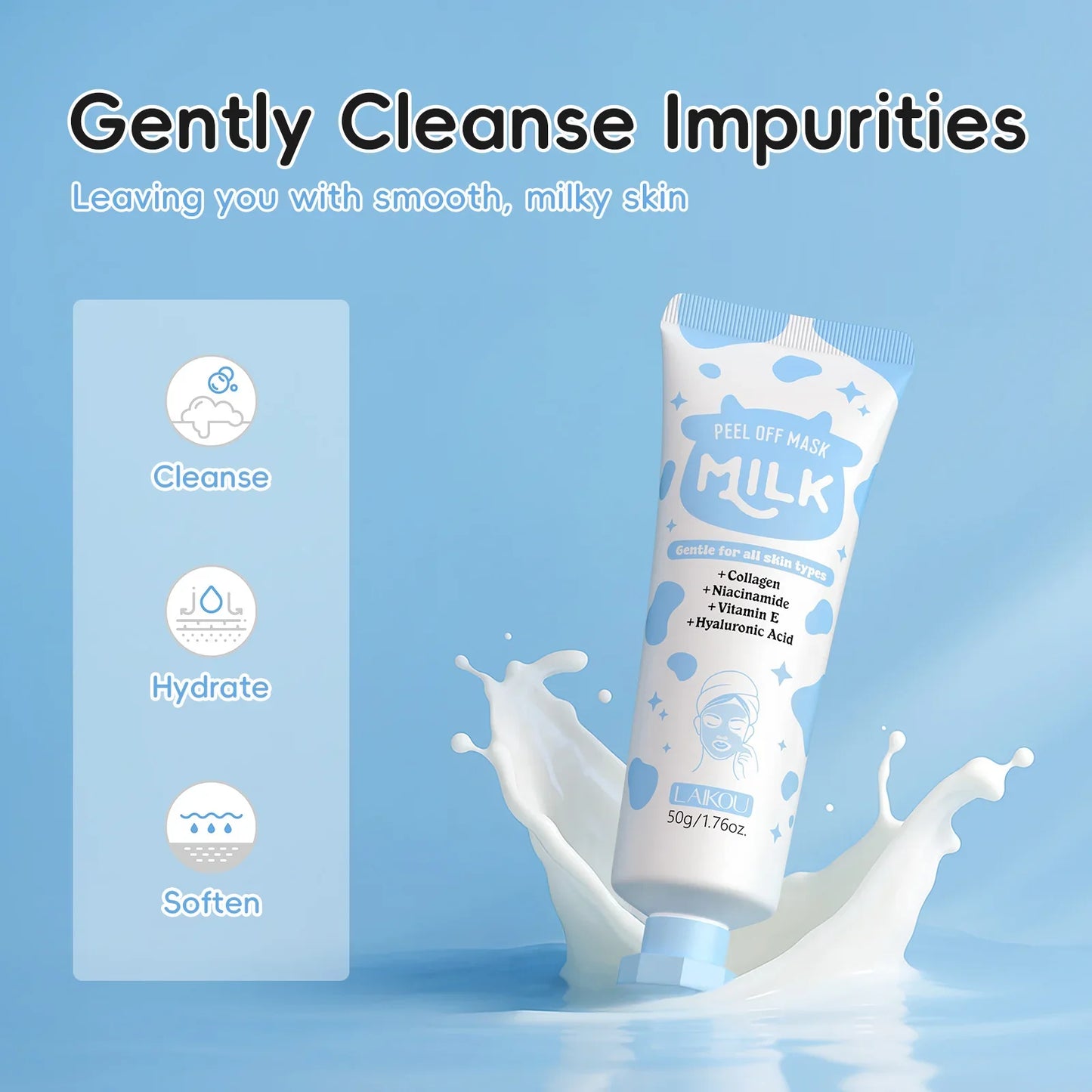 LAIKOU Milk Peel Off Mask | 50g