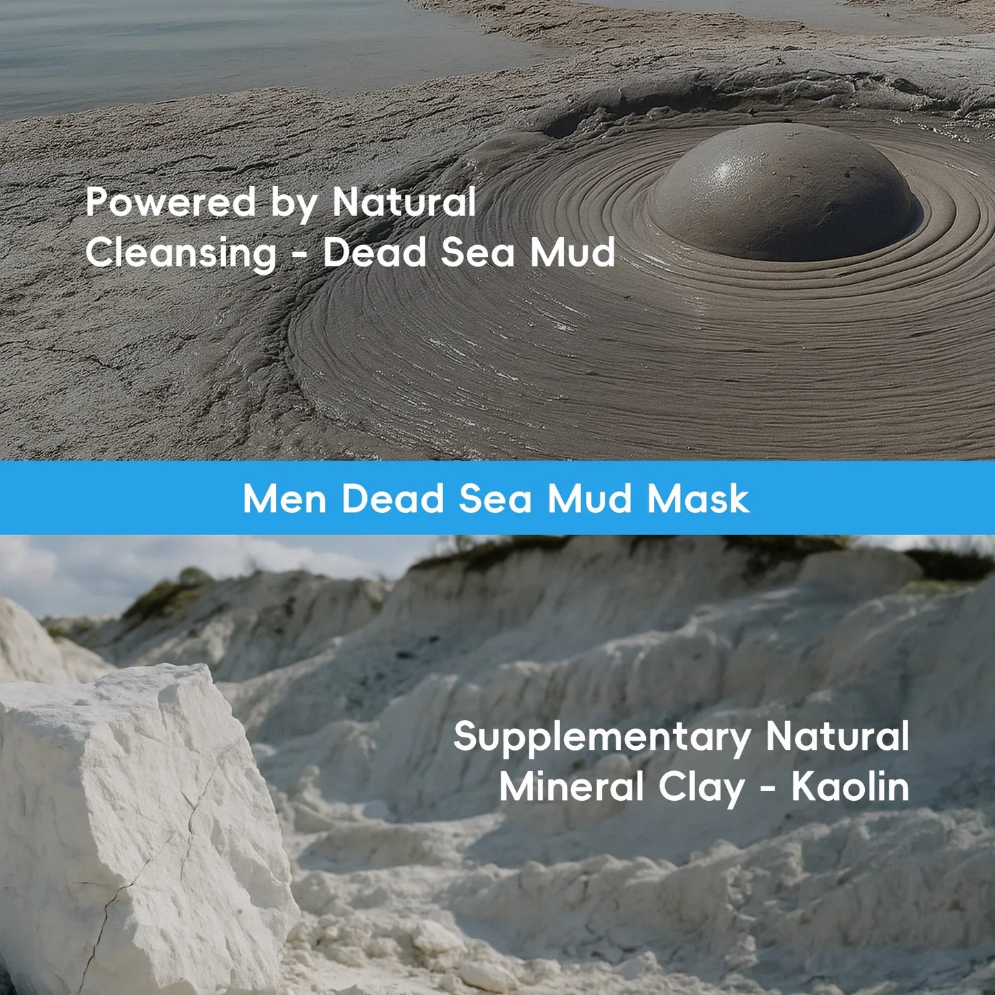 LAIKOU Men Dead Sea Mud Mask | 100g