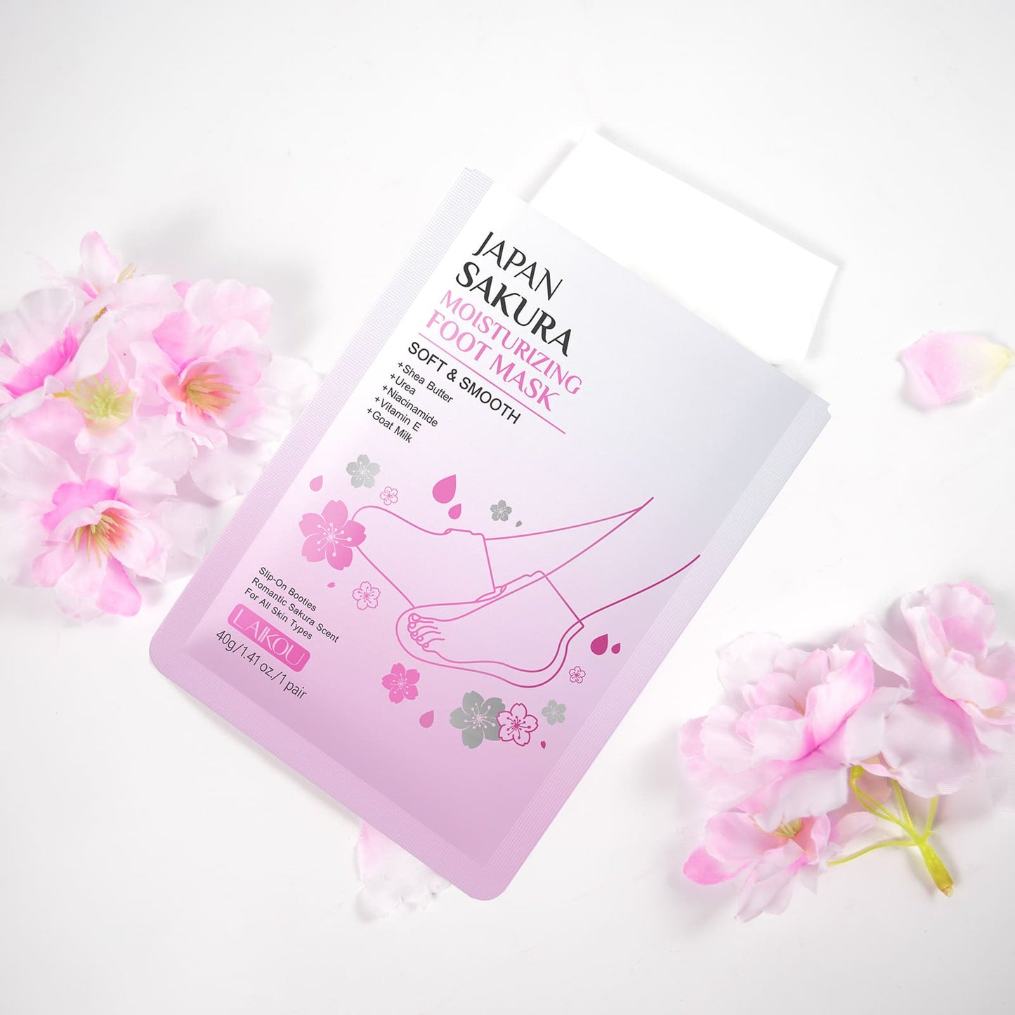 LAIKOU Japan Sakura Moisturizing Foot Mask | 40g