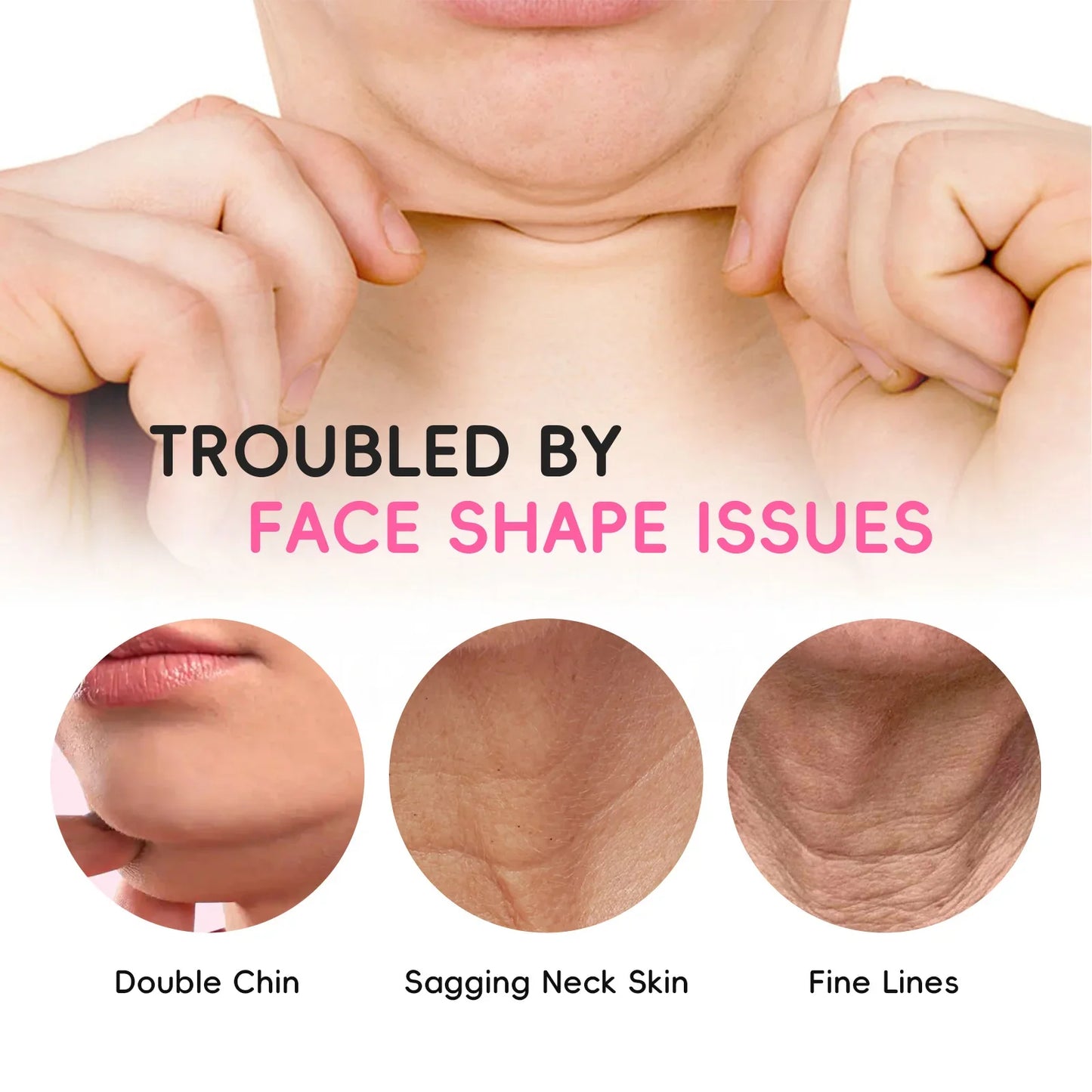 LAIKOU Japan Sakura V-Line Lifting Chin Mask | 25g