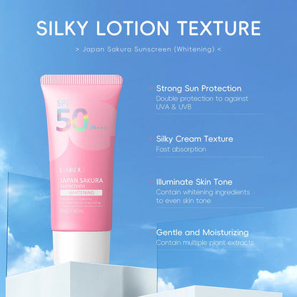 LAIKOU Japan Sakura Whitening Sunscreen SPF50-80g