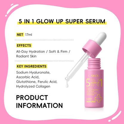 LAIKOU 5 In 1 Glow Up Super Serum | 17ml