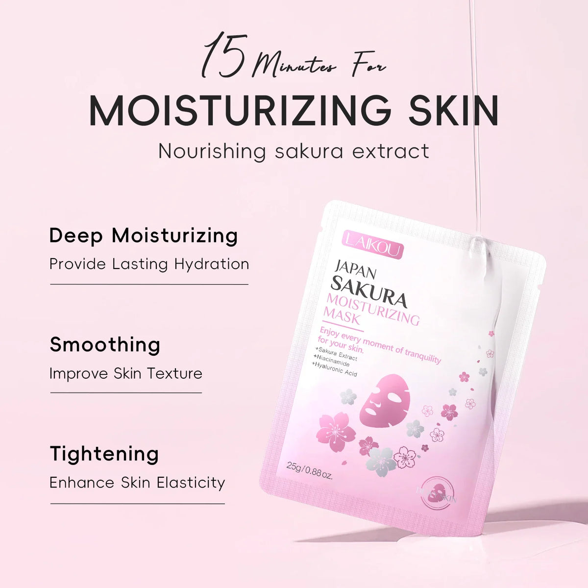 LAIKOU Japan Sakura Moisturizing Mask | 25g