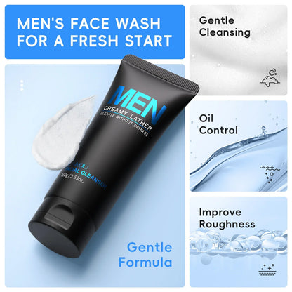 LAIKOU Men Hydrating Facial Cleanser | 100g